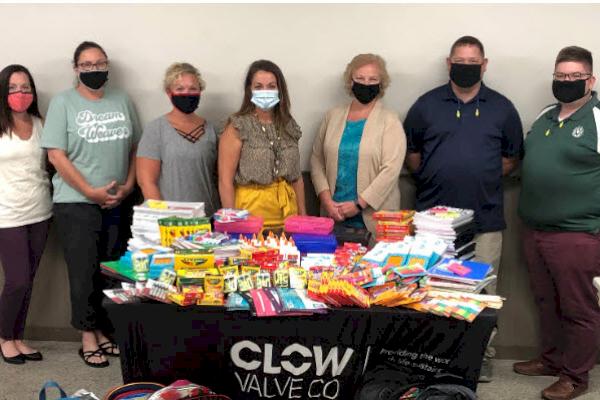 Clow Valve Elevated Potential Program donates to local school - McWane ...