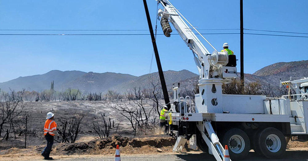 The Impact of Severe Weather on Utility Grids