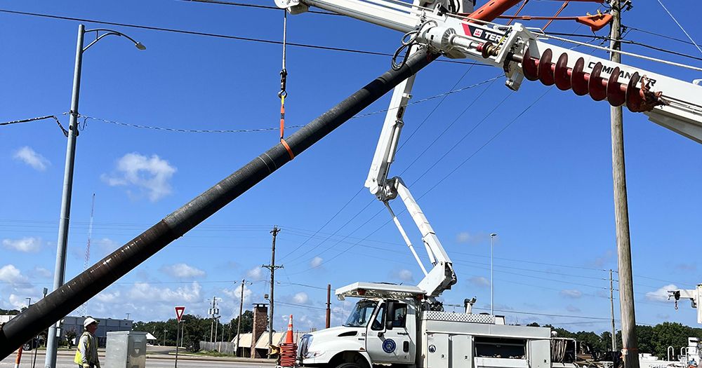Construction Requirements for Power Line Poles