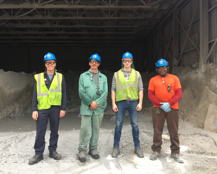 1st Place Winners pictured L-R: Preston Klingseis, Andy Boise, Brandon Leidy and Ricky Grovesner