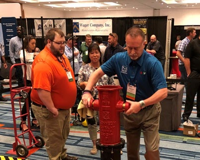 ​​​​​​​Pictured: Shannon Payne, District Sales Manager, M&H/Kennedy Valve